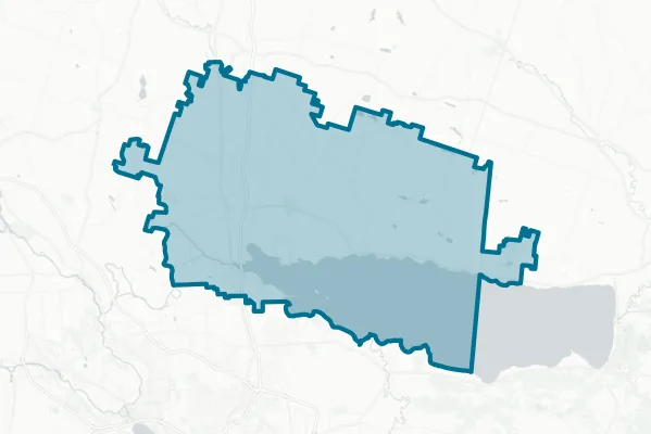 Central Square Central School District — detail map