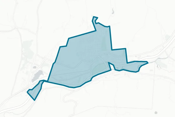 City of Oneonta — detail map