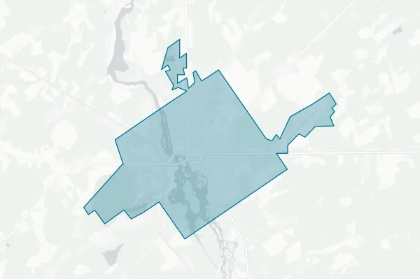 Village of Potsdam — detail map