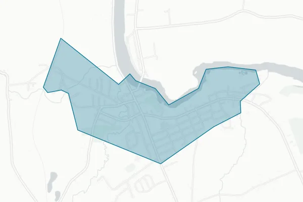 Village of Corinth — detail map