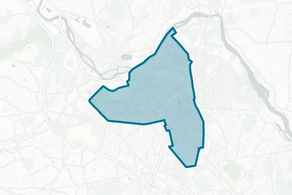 City of Schenectady — detail map