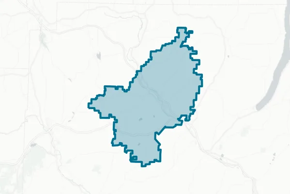 Avoca Central School District — detail map