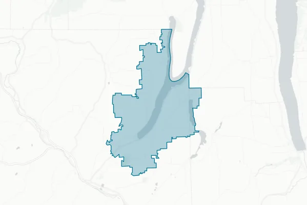 Hammondsport Central School District — detail map