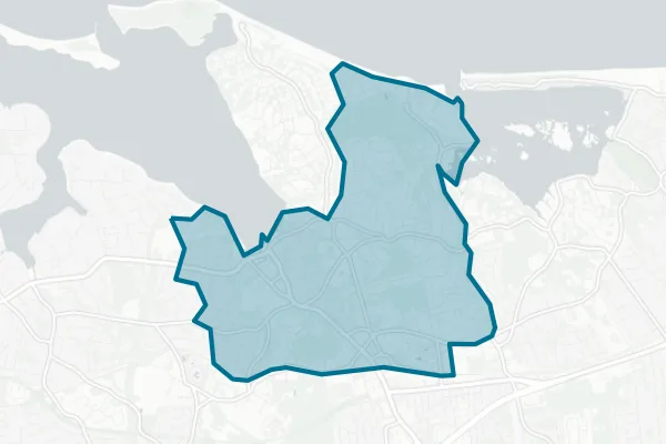 The Incorporated Village of Port Jefferson — detail map