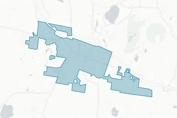 Village of Monticello — detail map