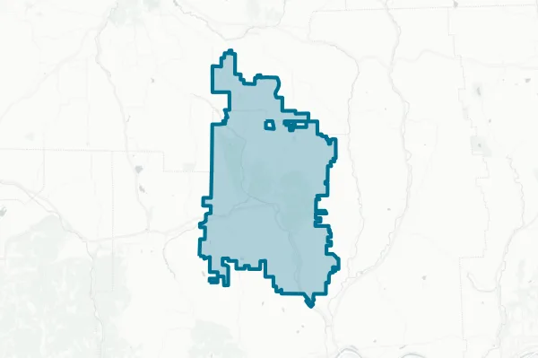 Candor Central School District — detail map