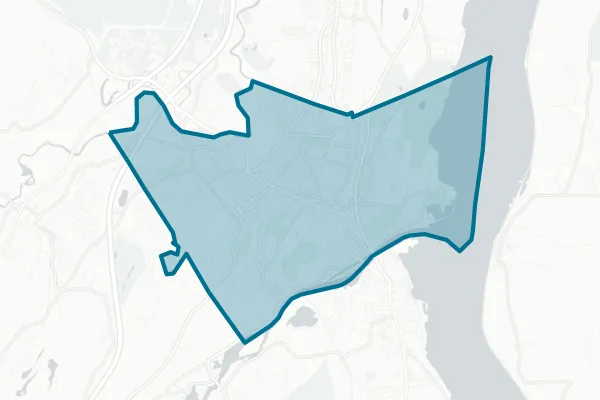 City of Kingston — detail map