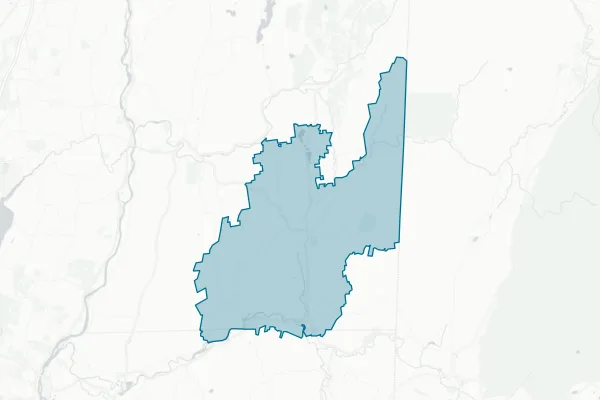 Cambridge Central School District — detail map
