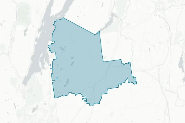 Fort Ann Central School — detail map