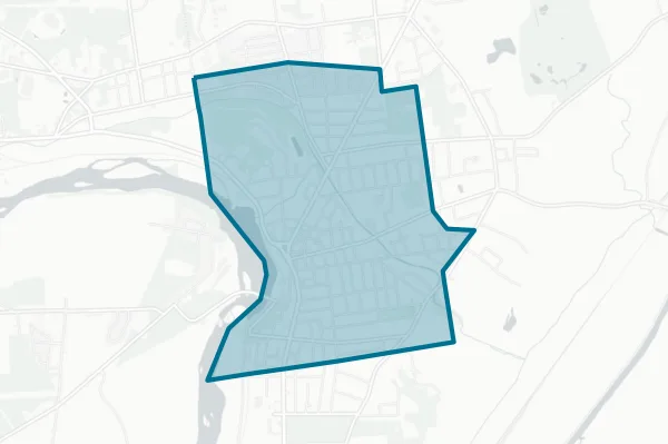 Village of Hudson Falls — detail map