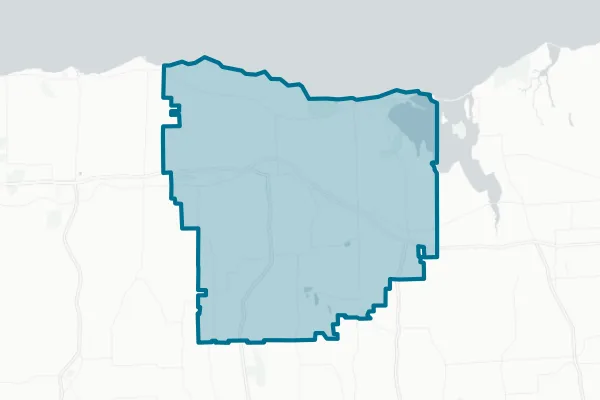 Sodus Central School District — detail map