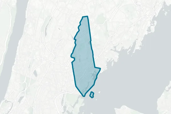 City of New Rochelle — detail map