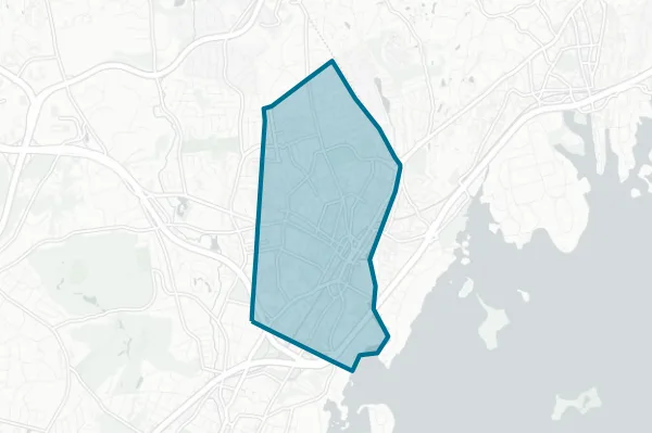 Village of Port Chester — detail map