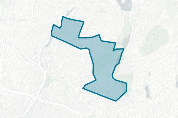 Tuckahoe Union Free School Distrcit — detail map