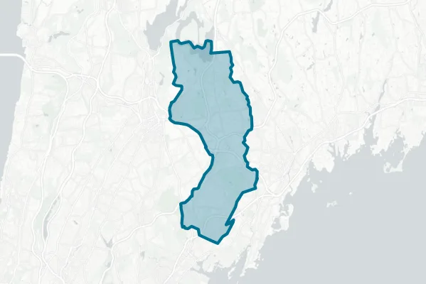 Town/village of Harrison — detail map