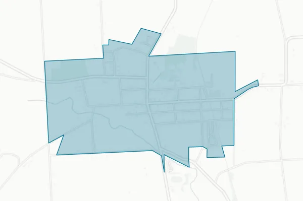 Village of Dundee — detail map