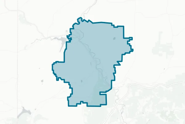 Belfast Central School District — detail map