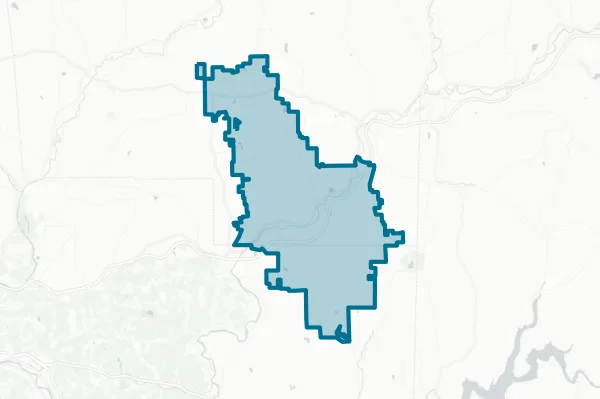 Afton Central School District — detail map