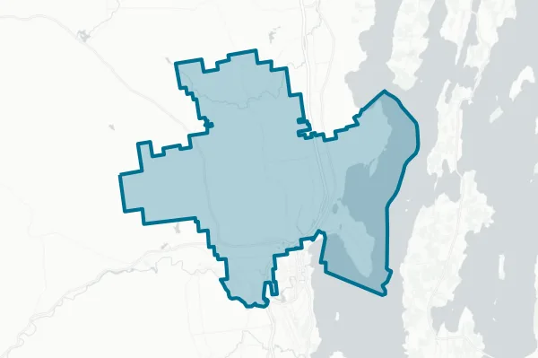 Beekmantown Central School District — detail map