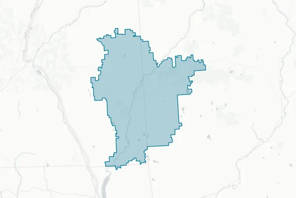 Cincinnatus Central School District — detail map