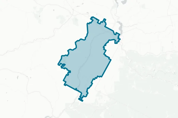 Town of Roxbury — detail map