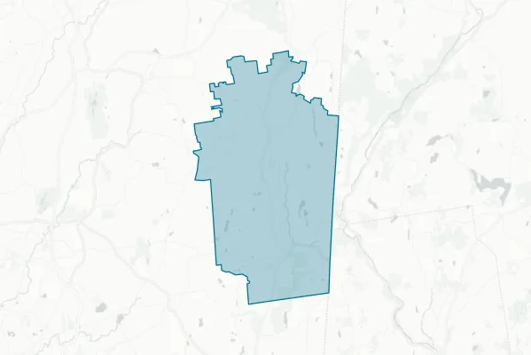 Dover Union Free School District — detail map