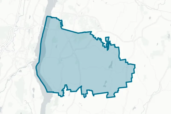 Rhinebeck Central School District — detail map