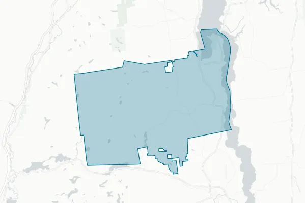 Crown Point Central School District — detail map