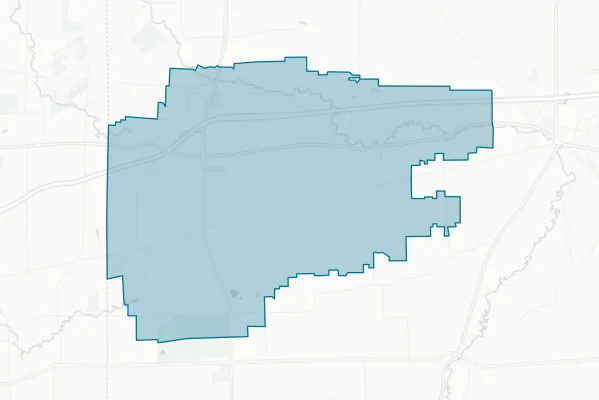 Pembroke Central School District — detail map