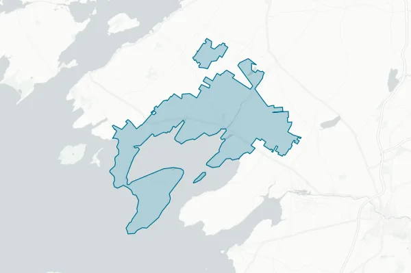 Lyme Central School District — detail map