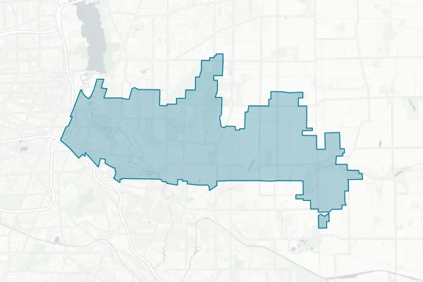 Penfield Central School District — detail map