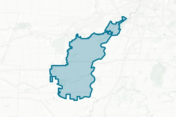 Wheatland-Chili Central School District — detail map
