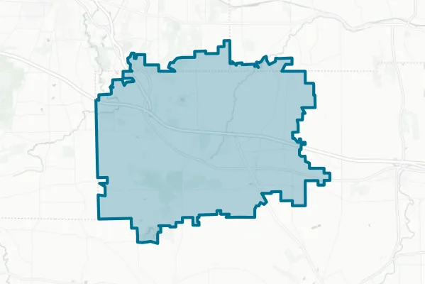 Victor Central School District — detail map
