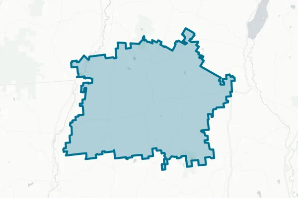 Edmeston Central School District — detail map