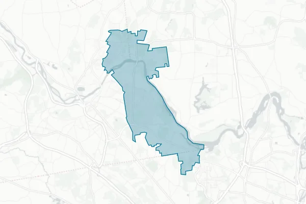 Niskayuna Central School District — detail map