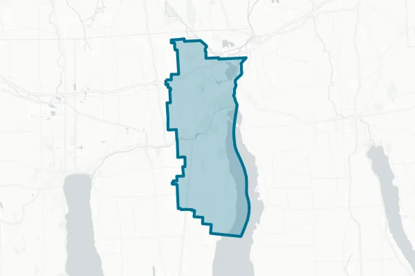 Seneca Falls Central School District — detail map
