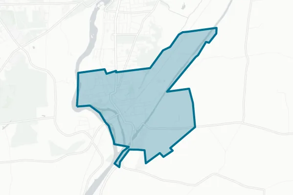 Fort Edward Union Free School District — detail map