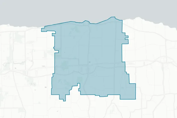 Williamson Central School District — detail map