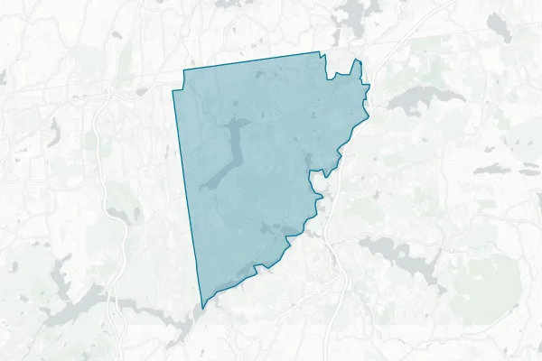 Somers Central School Dirstrict — detail map