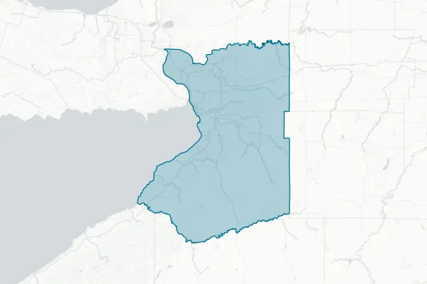 Board of Cooperative Educational Services for the First Supervisory District of Erie County — detail map