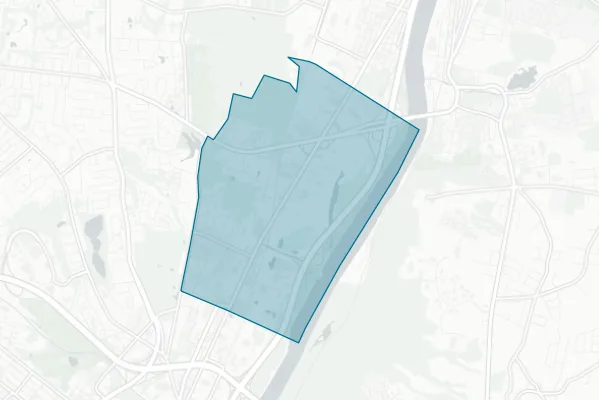 Menands Union Free School District — detail map