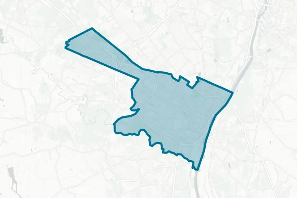 City School District of the City of Albany — detail map