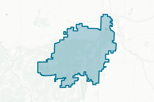 Alfred-almond Central School District — detail map