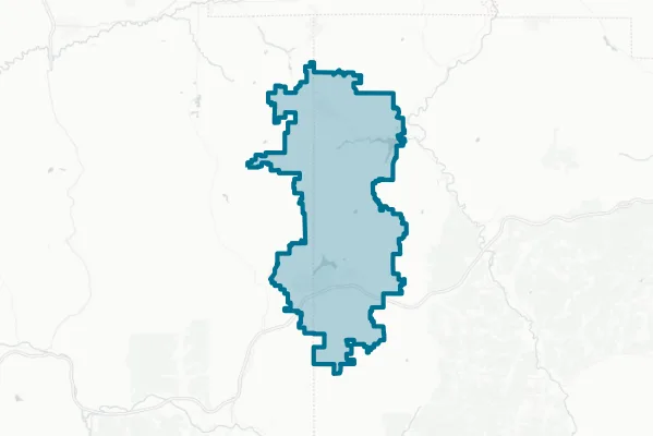 Cuba-Rushford Central School District — detail map