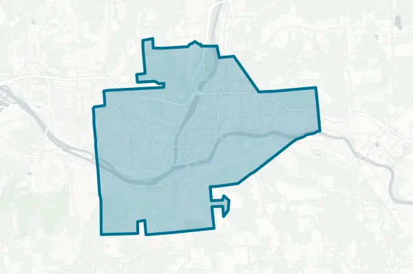 Binghamton City School District — detail map