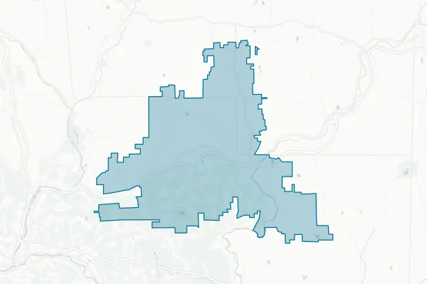 Harpursville Central School District — detail map