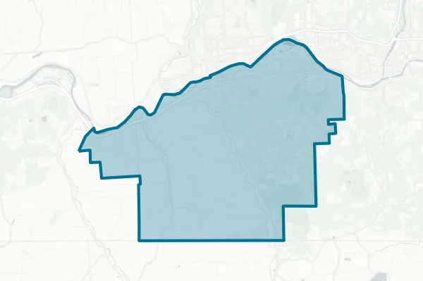 Vestal Central School District — detail map
