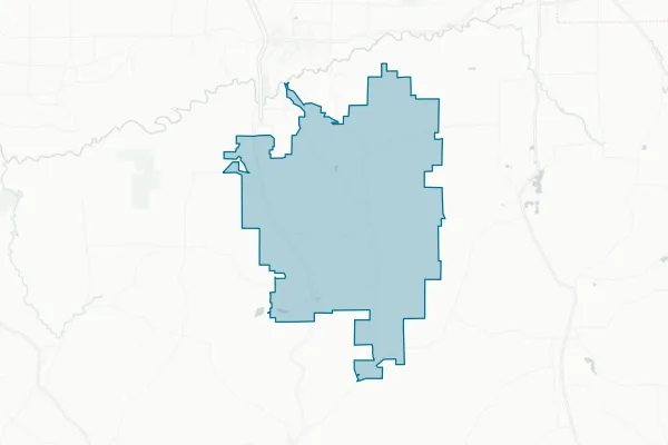 West Valley Central School Disrict — detail map