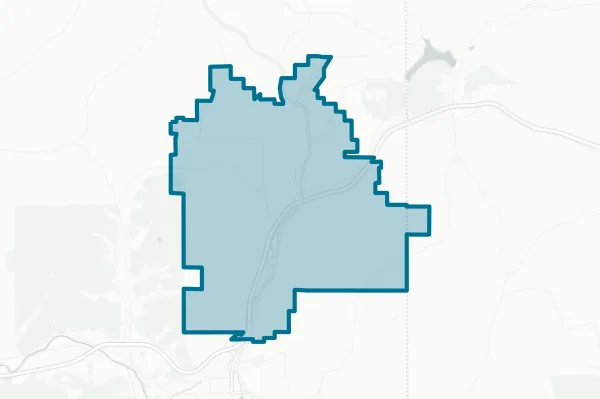 Hinsdale Central School — detail map