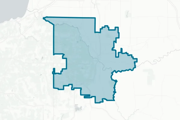 Gowanda Central School District — detail map